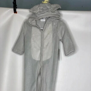 Disney Baby by Disney Store Dumbo elephant fleece sleeper costume Sz 9-12m NWT
